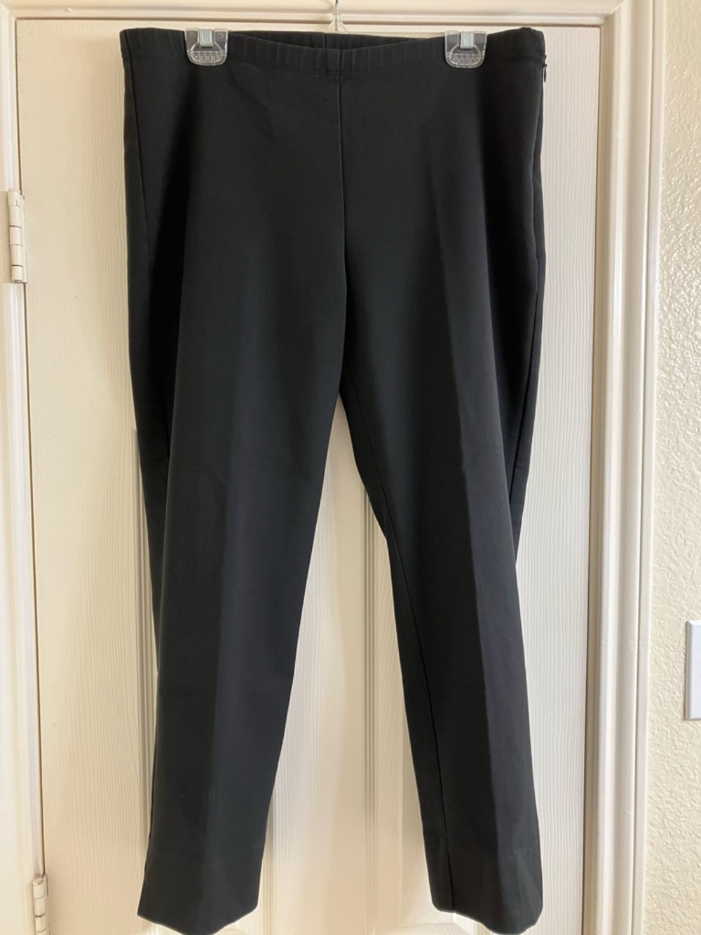 Karen Kane Black Womens Dress Pants - Straight Leg